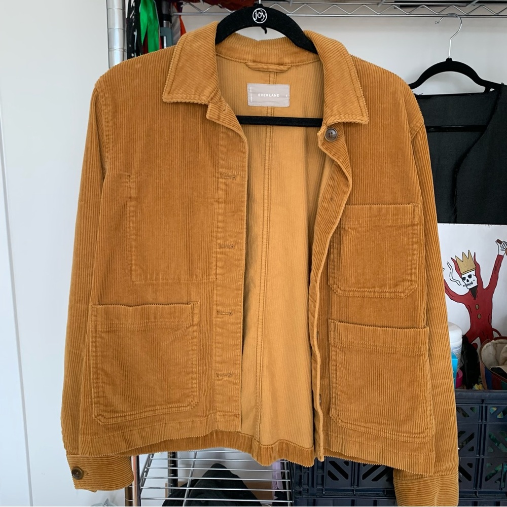 Everlane corduroy chore coat